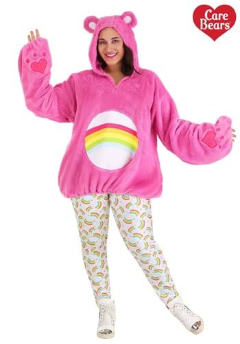 Care Bears Deluxe Cheer Bear Plus Size Hoodie Costume-upd